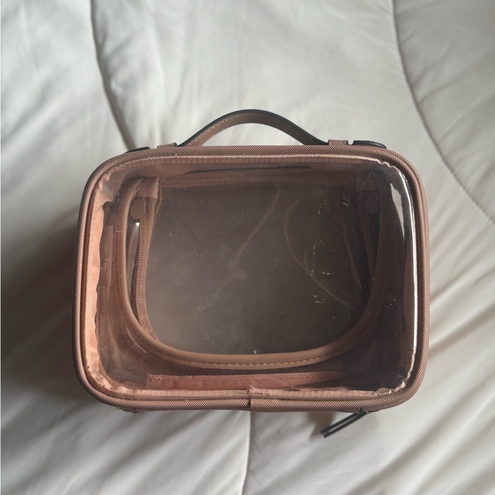 Calpak Small Clear Cosmetics Case